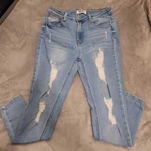 Wax Jean Skinny Jeans